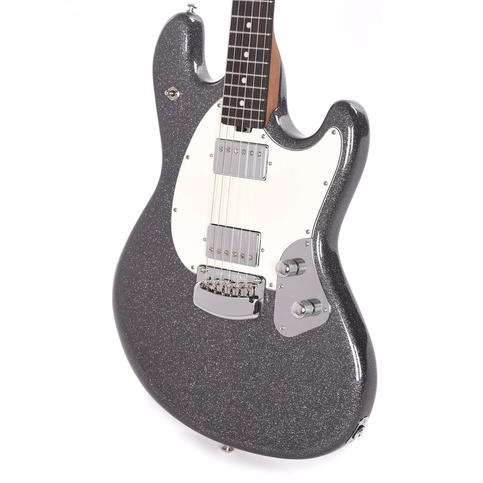 Music Man StingRay Guitar Charcoal Sparkle Electric Guitars / Solid Body