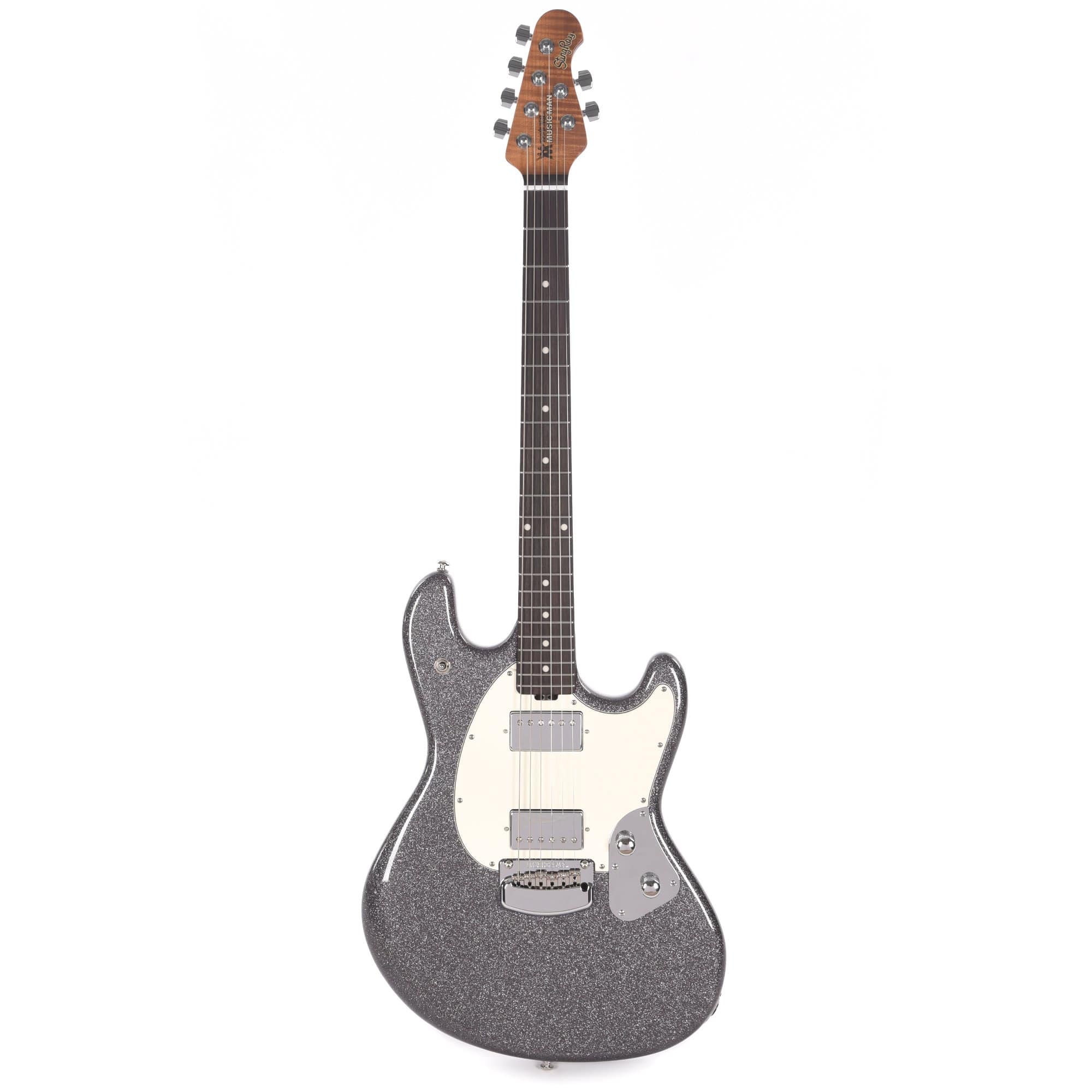 Music Man StingRay Guitar Charcoal Sparkle Electric Guitars / Solid Body
