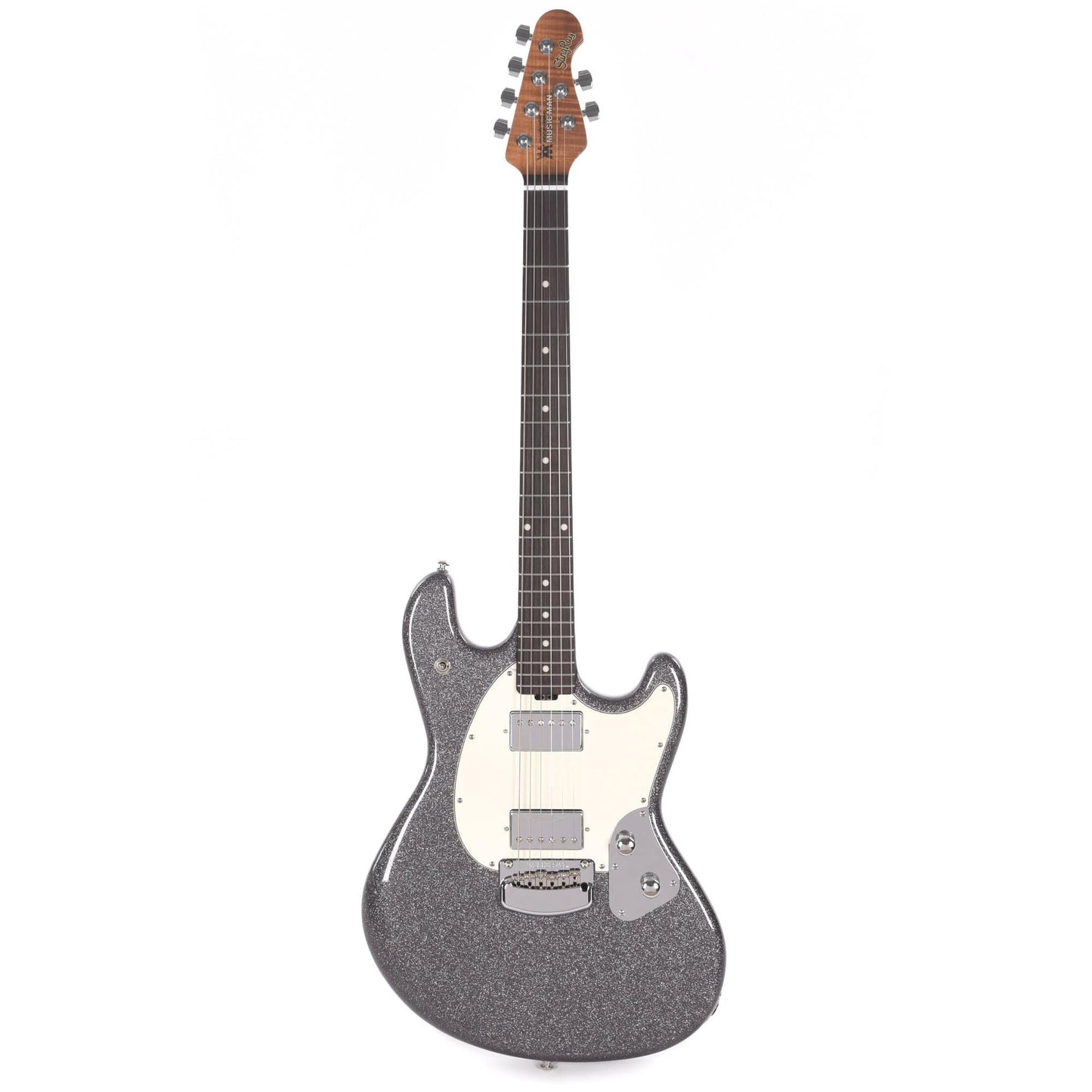 Music Man StingRay Guitar Charcoal Sparkle Electric Guitars / Solid Body