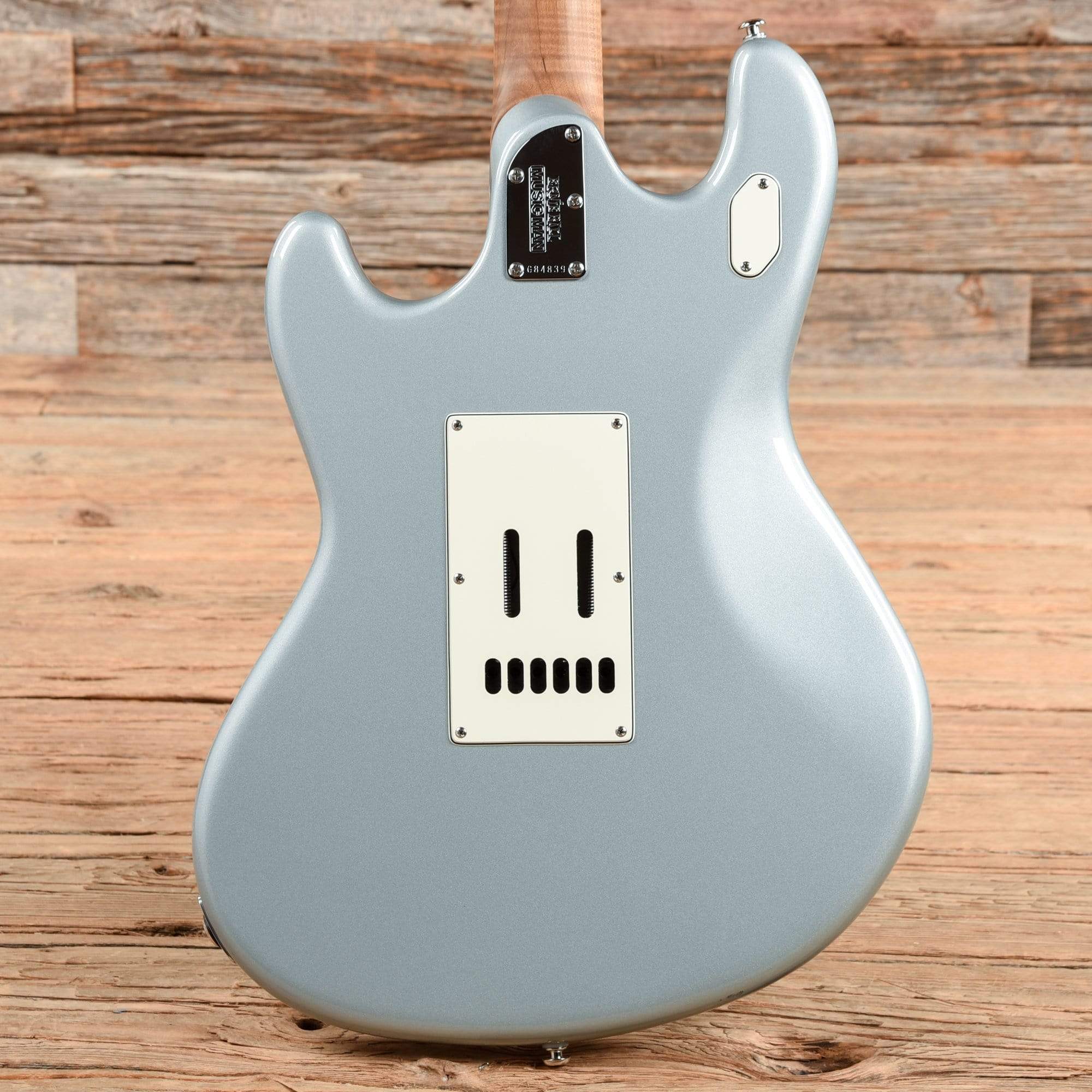 Music Man StingRay RS Firemist Silver 2019 Electric Guitars / Solid Body