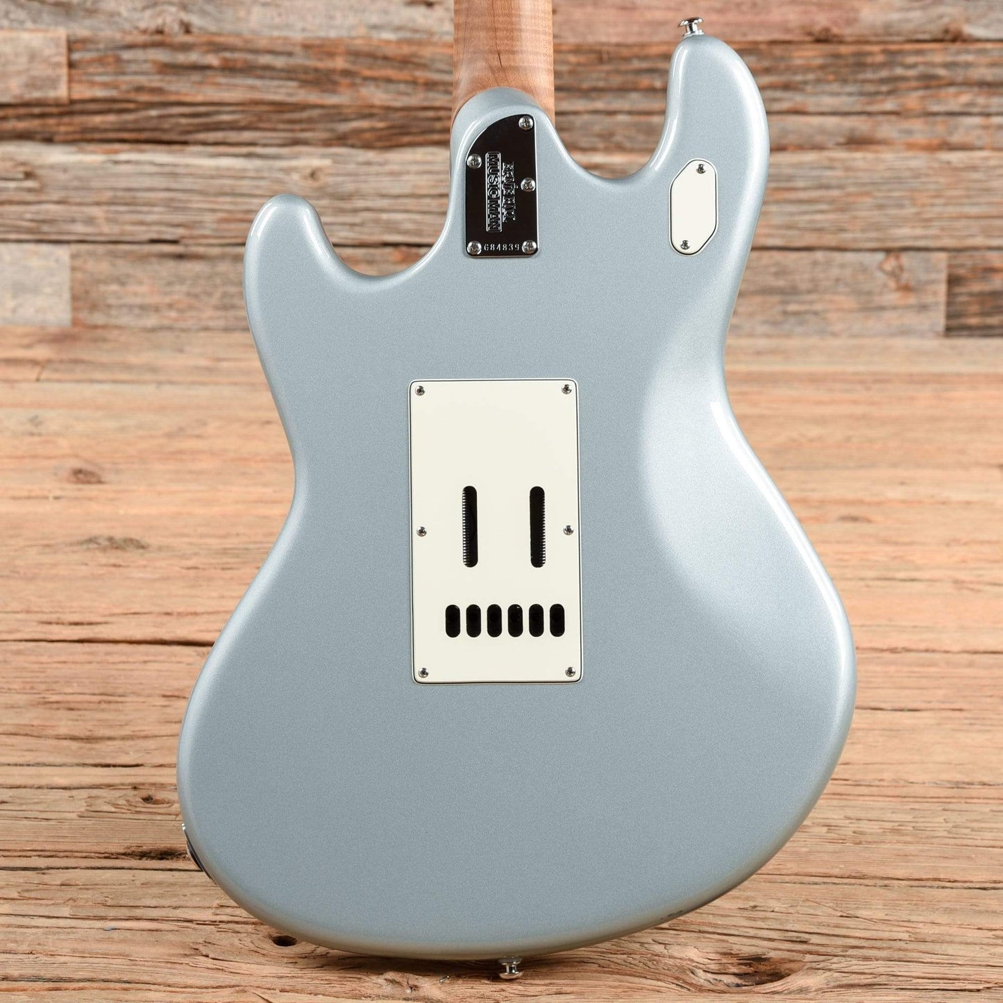 Music Man StingRay RS Firemist Silver 2019 Electric Guitars / Solid Body