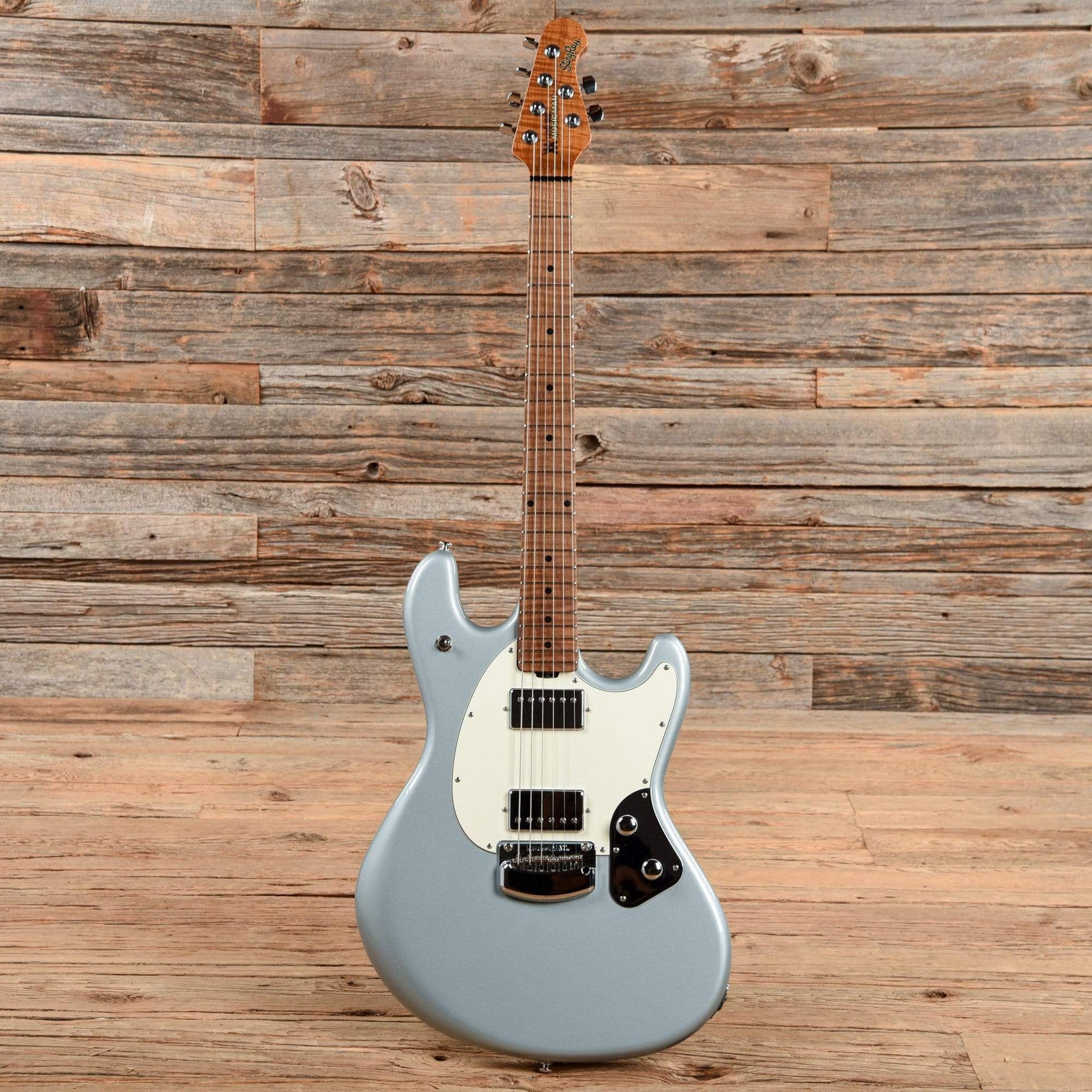 Music Man StingRay RS Firemist Silver 2019 Electric Guitars / Solid Body