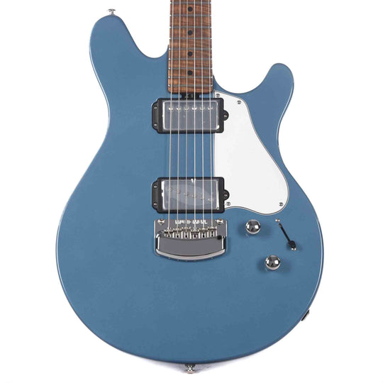 Music Man Valentine Trem Toluca Lake Blue w/White Pickguard Electric Guitars / Solid Body