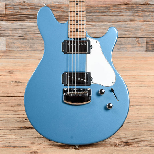 Music Man Valentine Tremolo w/Roasted Maple Neck Toluca Lake Blue 2018 Electric Guitars / Solid Body