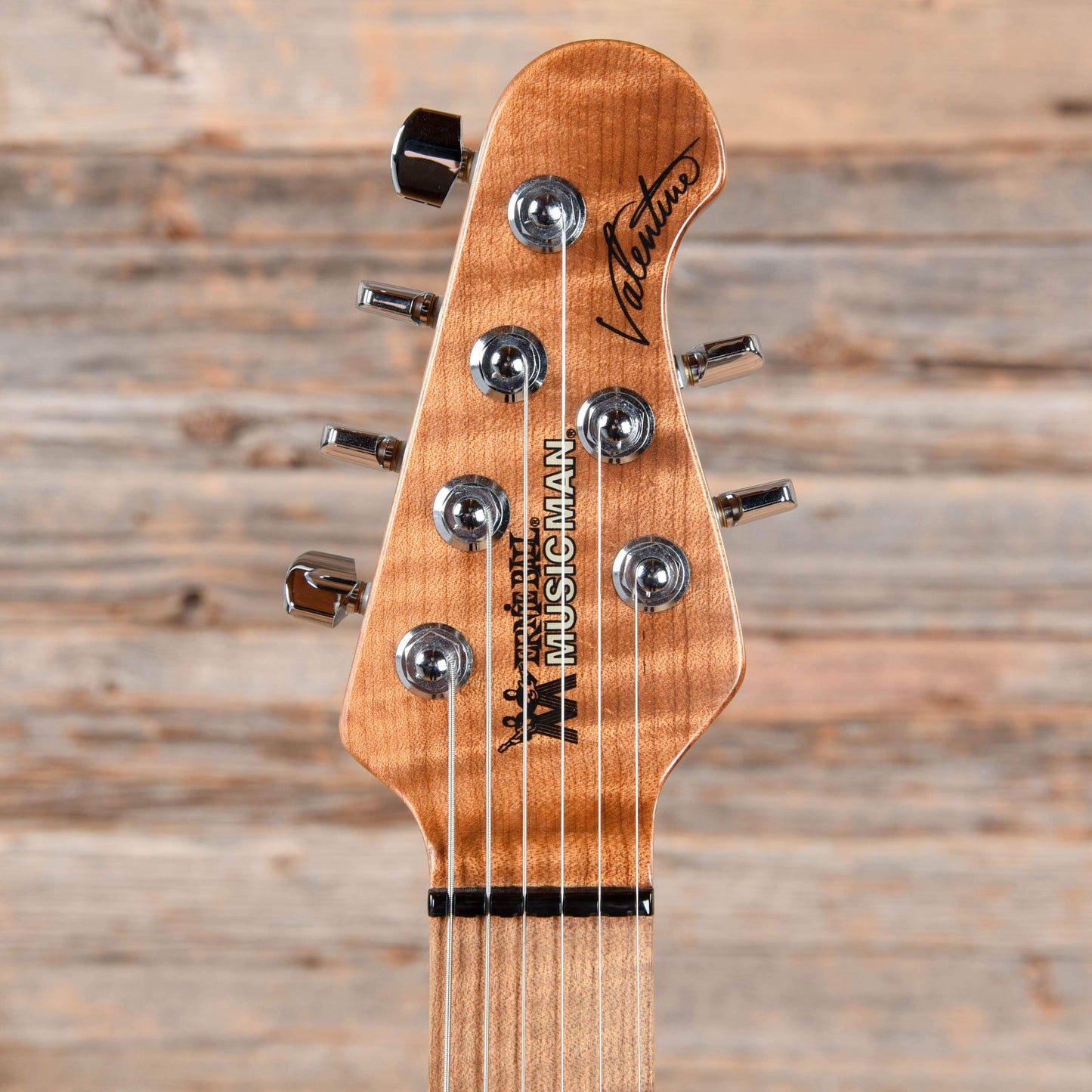 Music Man Valentine Tremolo w/Roasted Maple Neck Toluca Lake Blue 2018 Electric Guitars / Solid Body