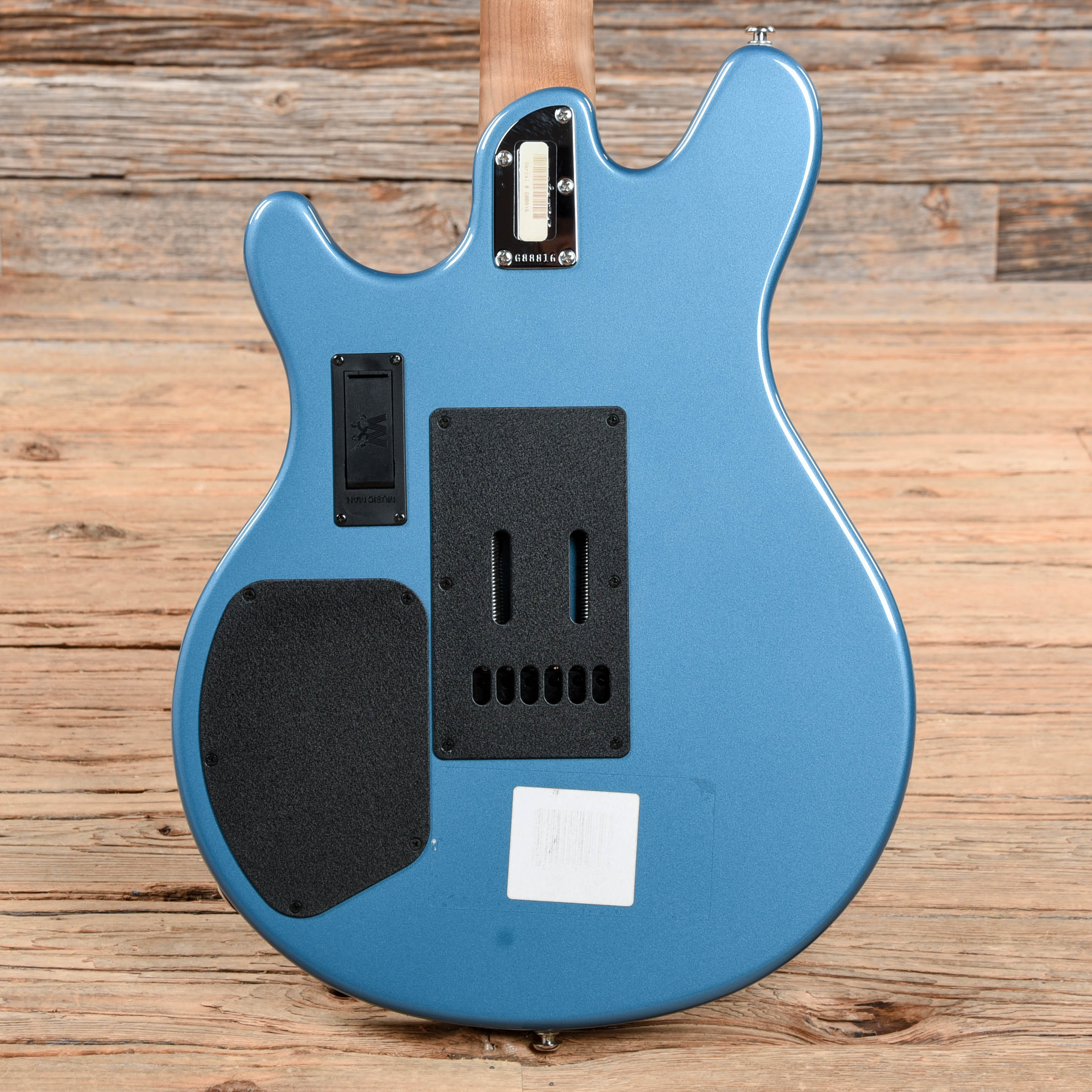 Music Man Valentine Tremolo w/Roasted Maple Neck Toluca Lake Blue 2018 Electric Guitars / Solid Body