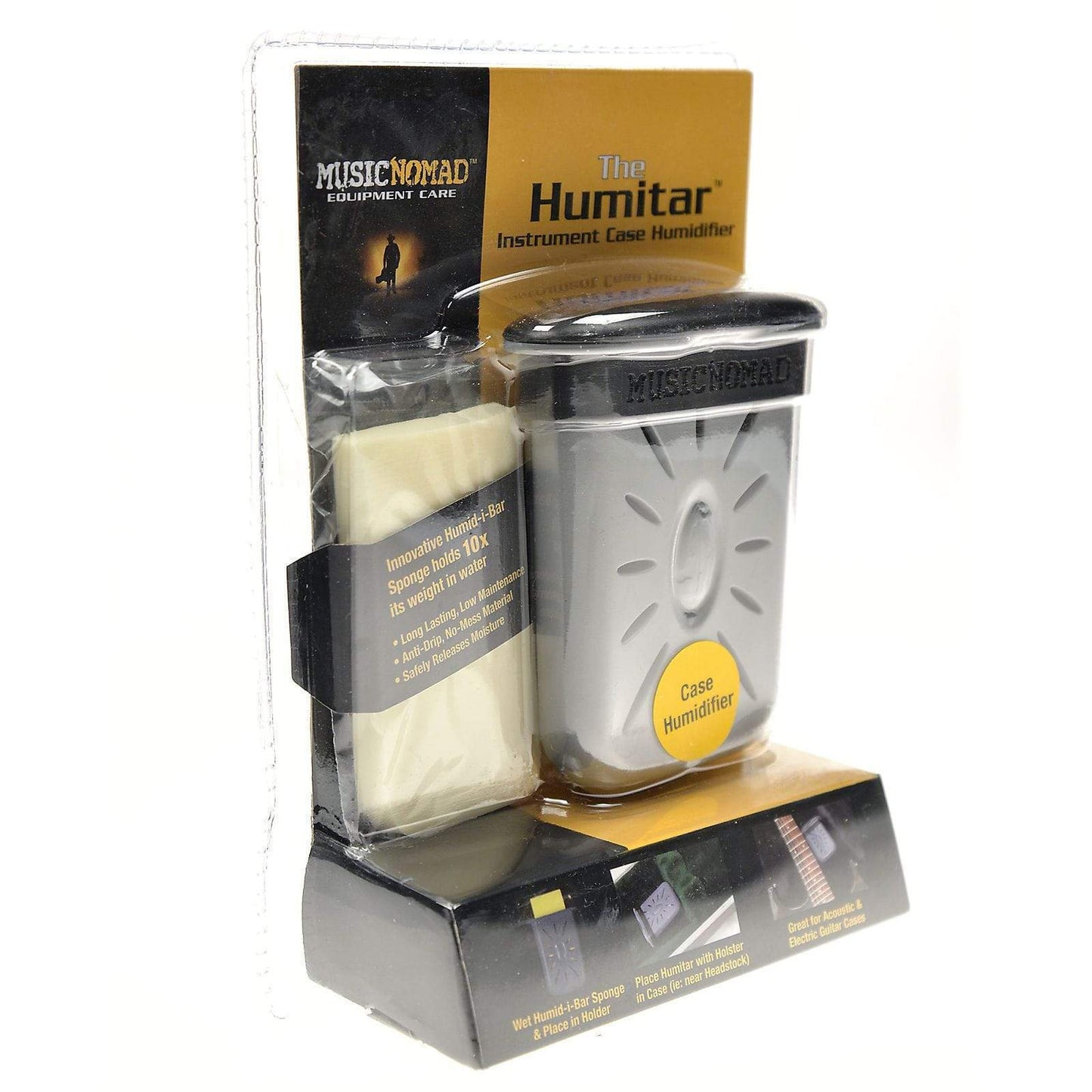 Music Nomad The Humitar Instrument Care Humidifier with Case Holder Accessories / Humidifiers