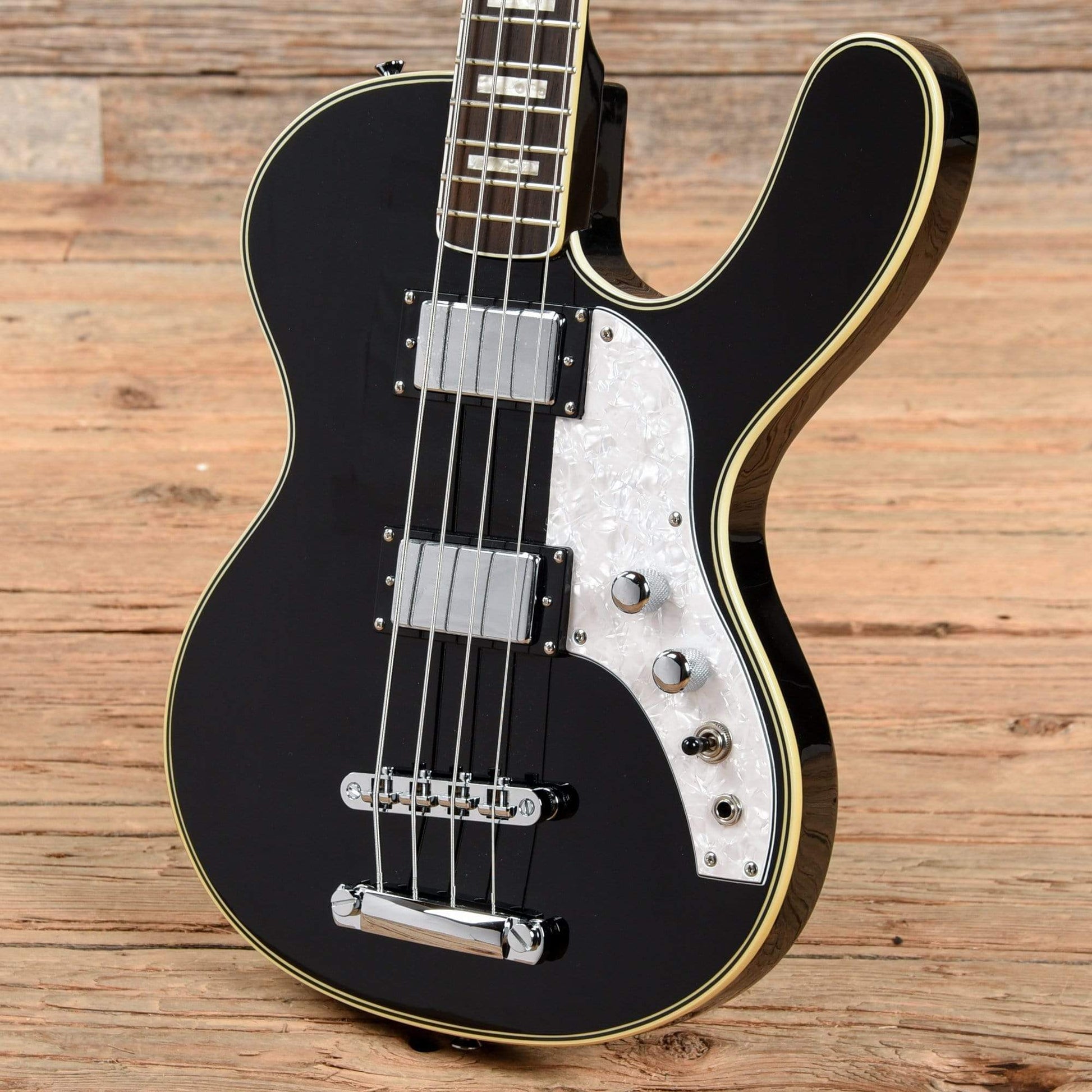 Musicvox Spaceranger Bass black Bass Guitars / Short Scale