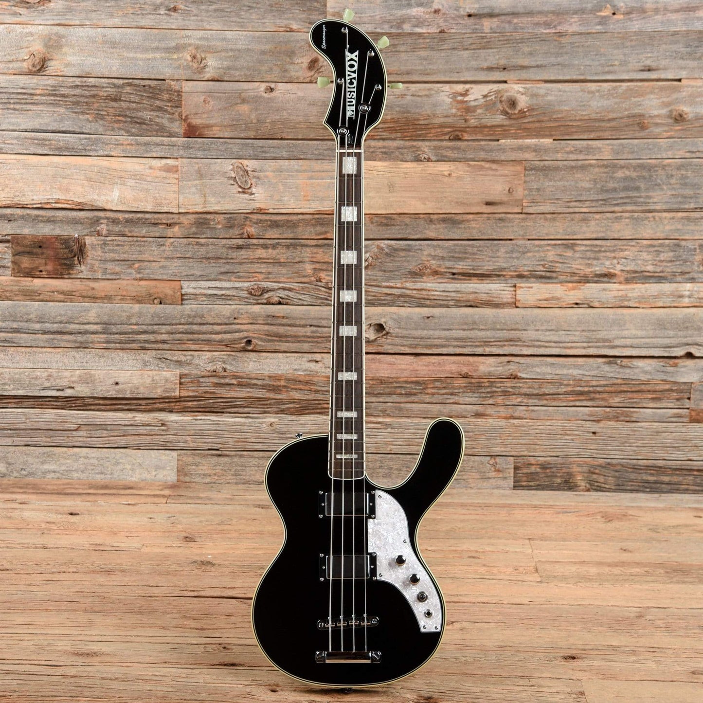 Musicvox Spaceranger Bass black Bass Guitars / Short Scale