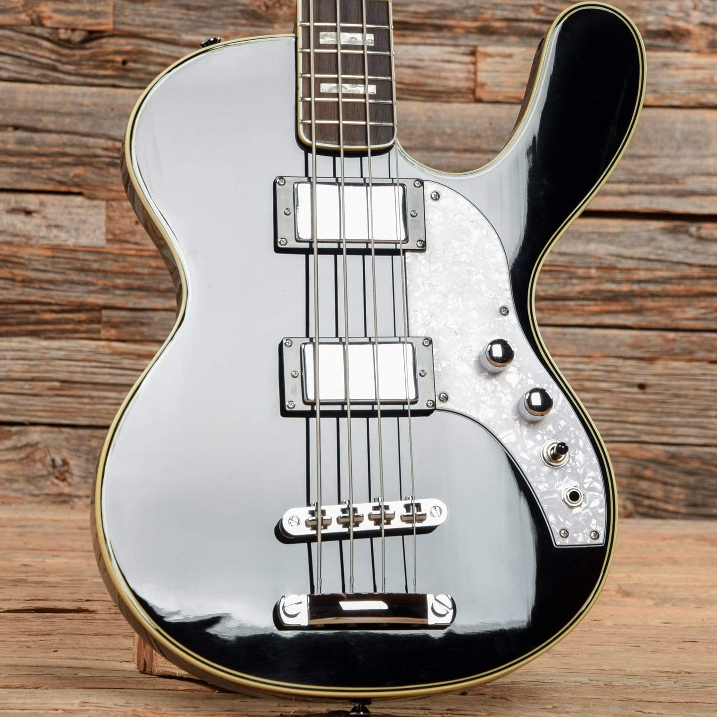 Musicvox Spaceranger Bass black Bass Guitars / Short Scale