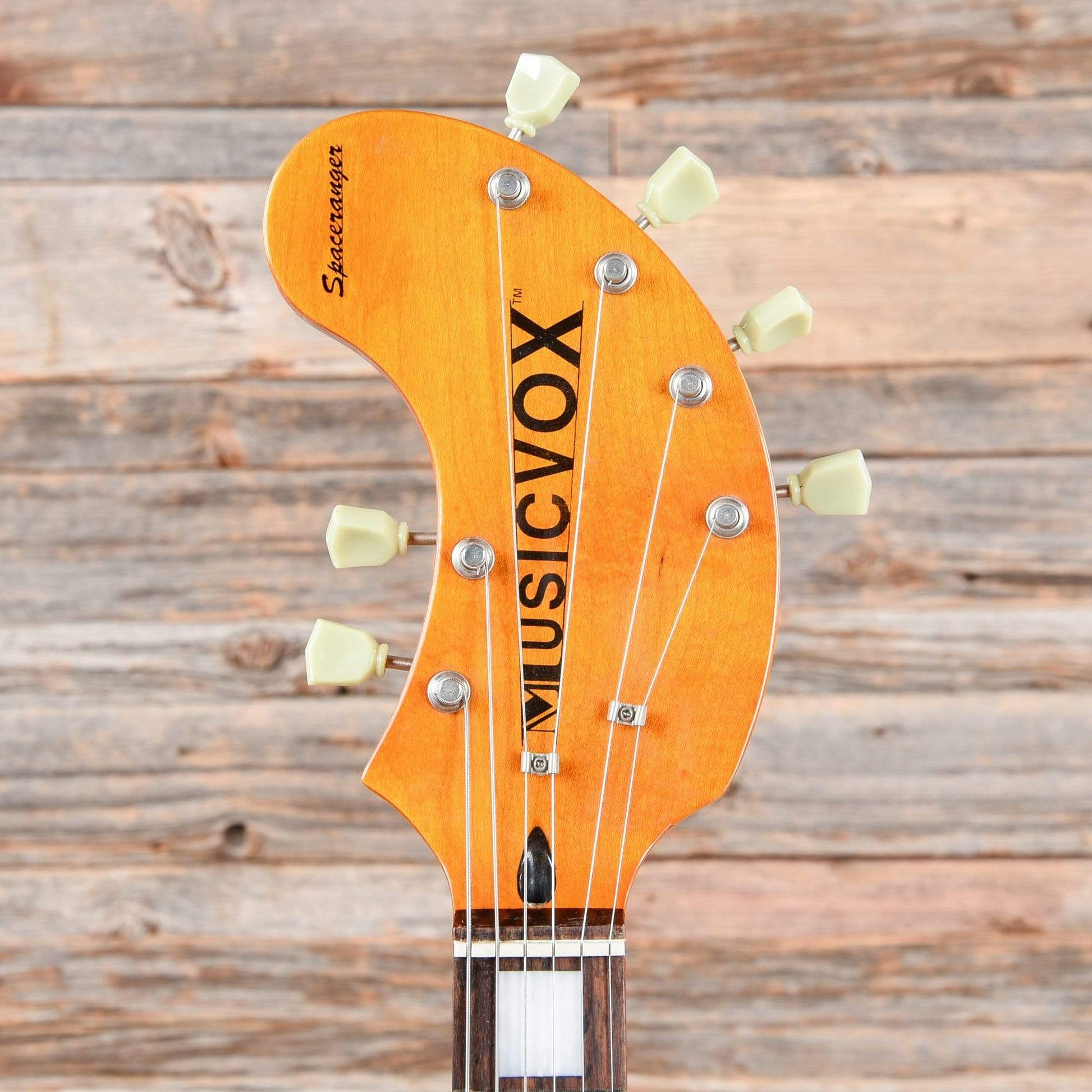 Musicvox Guitar Silver Sparkle Electric Guitars / Solid Body