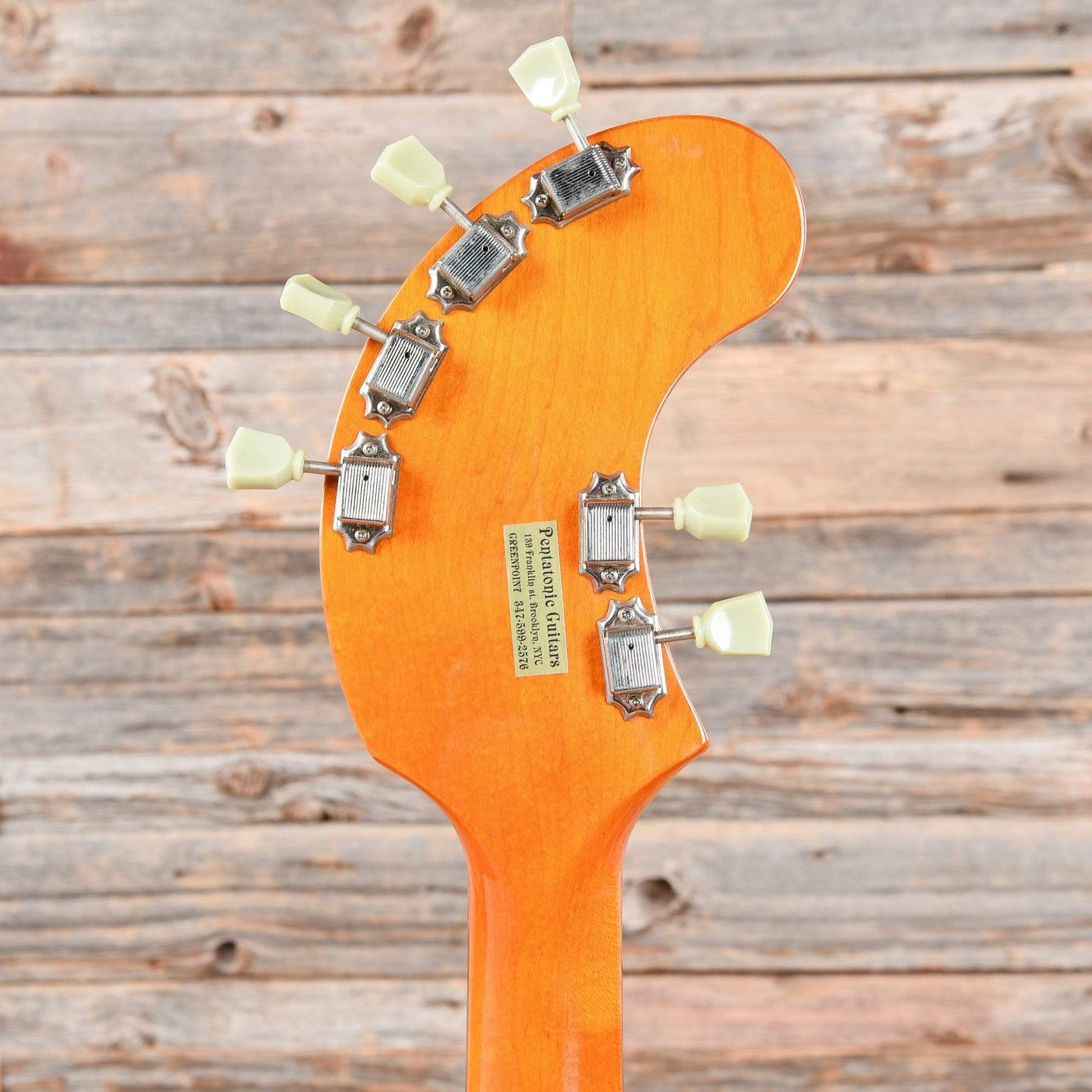 Musicvox Guitar Silver Sparkle Electric Guitars / Solid Body