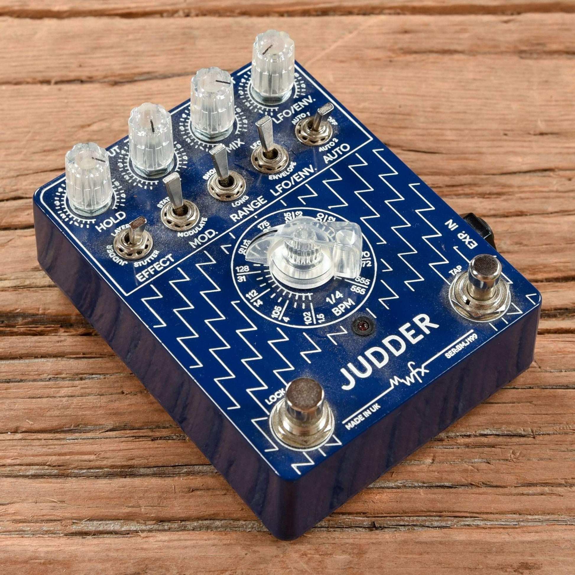 MWFX Judder Effects and Pedals / Loop Pedals and Samplers