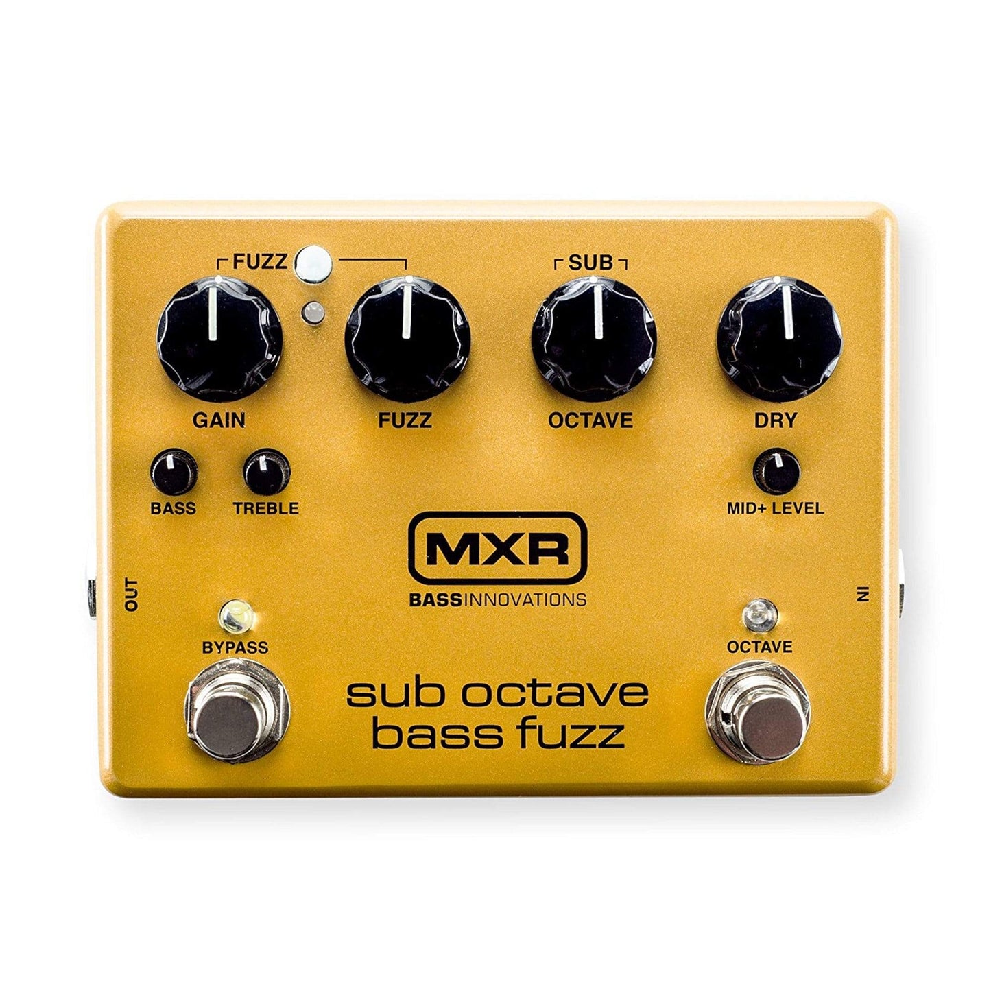MXR Sub Octave Bass Fuzz Bundle w/ Truetone 1 Spot Space Saving 9v Adapter Effects and Pedals / Bass Pedals,Effects and Pedals / Fuzz