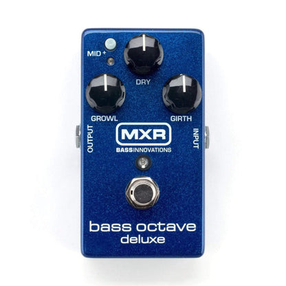 MXR M-288 Bass Octave Deluxe Bundle w/ Truetone 1 Spot Space Saving 9v Adapter Effects and Pedals / Bass Pedals