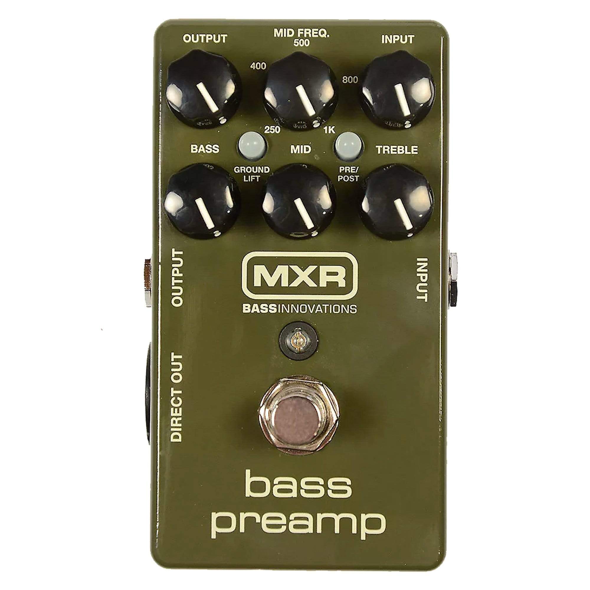 MXR M81 Bass Preamp Bundle w/ Truetone 1 Spot Space Saving 9v