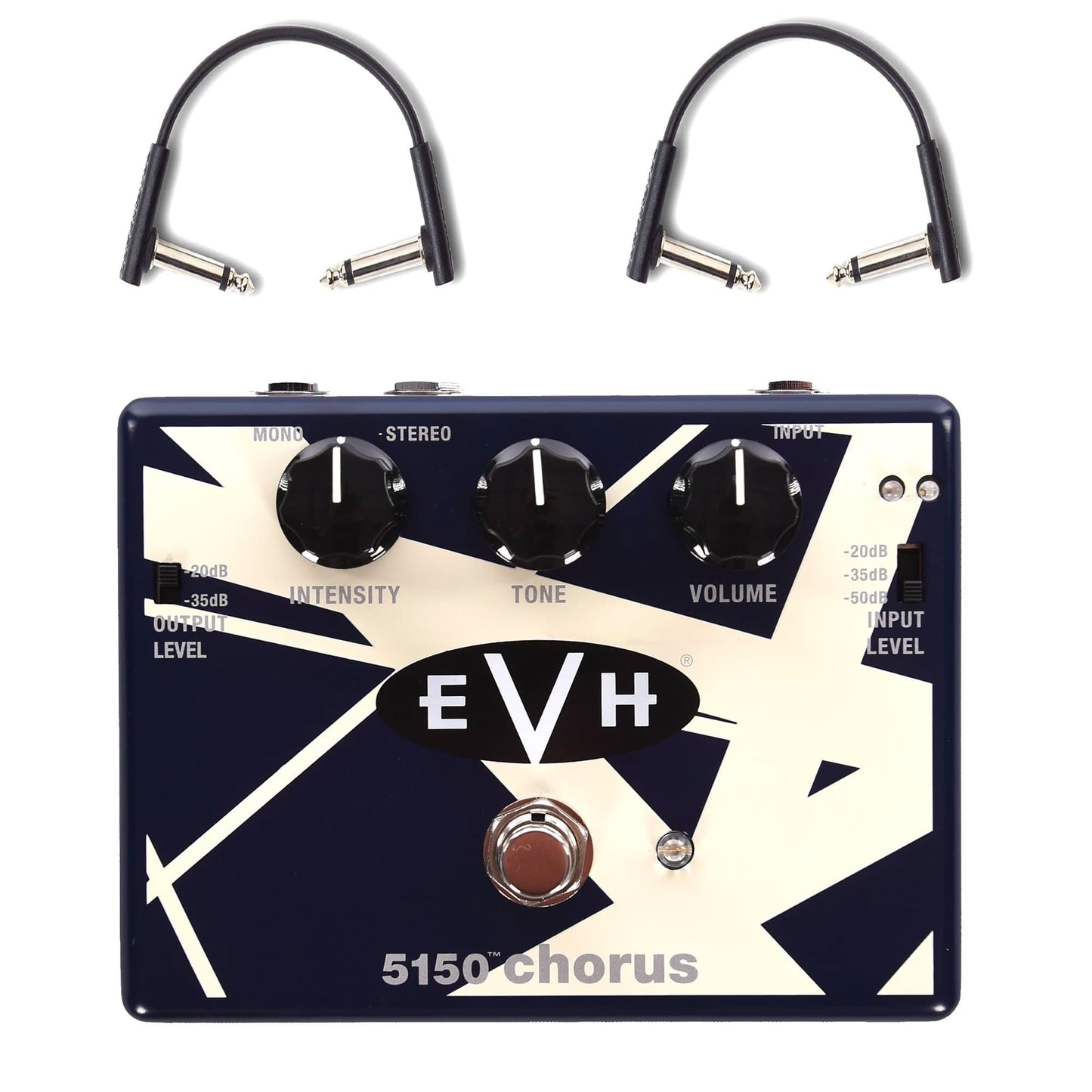 MXR EVH 5150 Chorus w/RockBoard Flat Patch Cables Bundle Effects and Pedals / Chorus and Vibrato