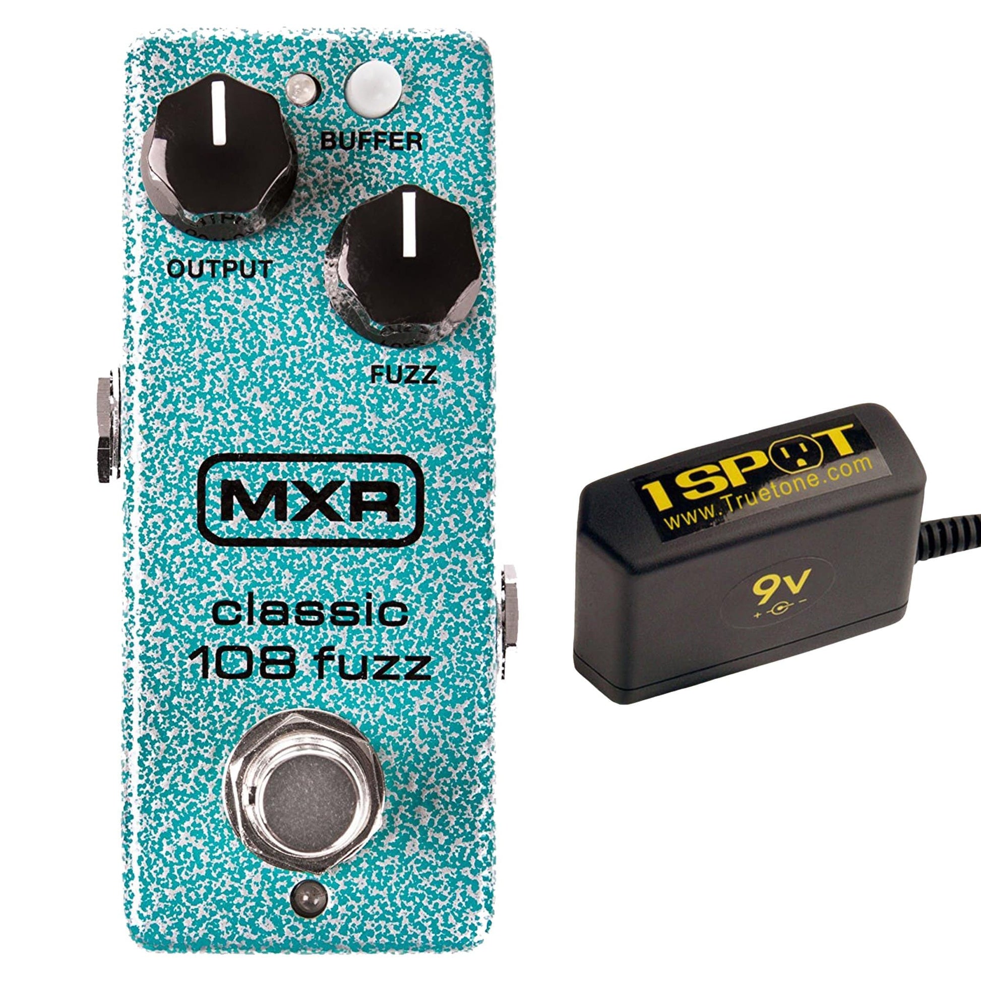 mxr mini pedals MXR M296 Classic 108 Mini Fuzz Bundle w/ Truetone 1 Spot Space Saving – Chicago Music Exchange