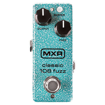 MXR M296 Classic 108 Mini Fuzz Bundle w/ Truetone 1 Spot Space Saving 9v Adapter Effects and Pedals / Fuzz