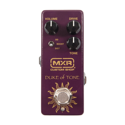 MXR Custom Shop Duke of Tone Overdrive Pedal Effects and Pedals / Overdrive and Boost