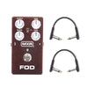 MXR M-251 FOD Drive w/(2) RockBoard Flat Patch Cables Bundle Effects and Pedals / Overdrive and Boost