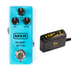 MXR M294 Sugar Drive Mini Overdrive Bundle w/ Truetone 1 Spot Space Saving 9v Adapter Effects and Pedals / Overdrive and Boost