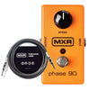 MXR M-101 Phase 90 Bundle w/MXR 10ft Instrument Cable Effects and Pedals / Phase Shifters
