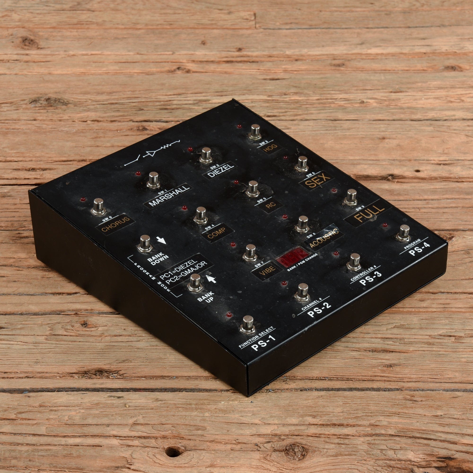 MXR Custom Audio Electronics RS-10 MIDI Foot Controller