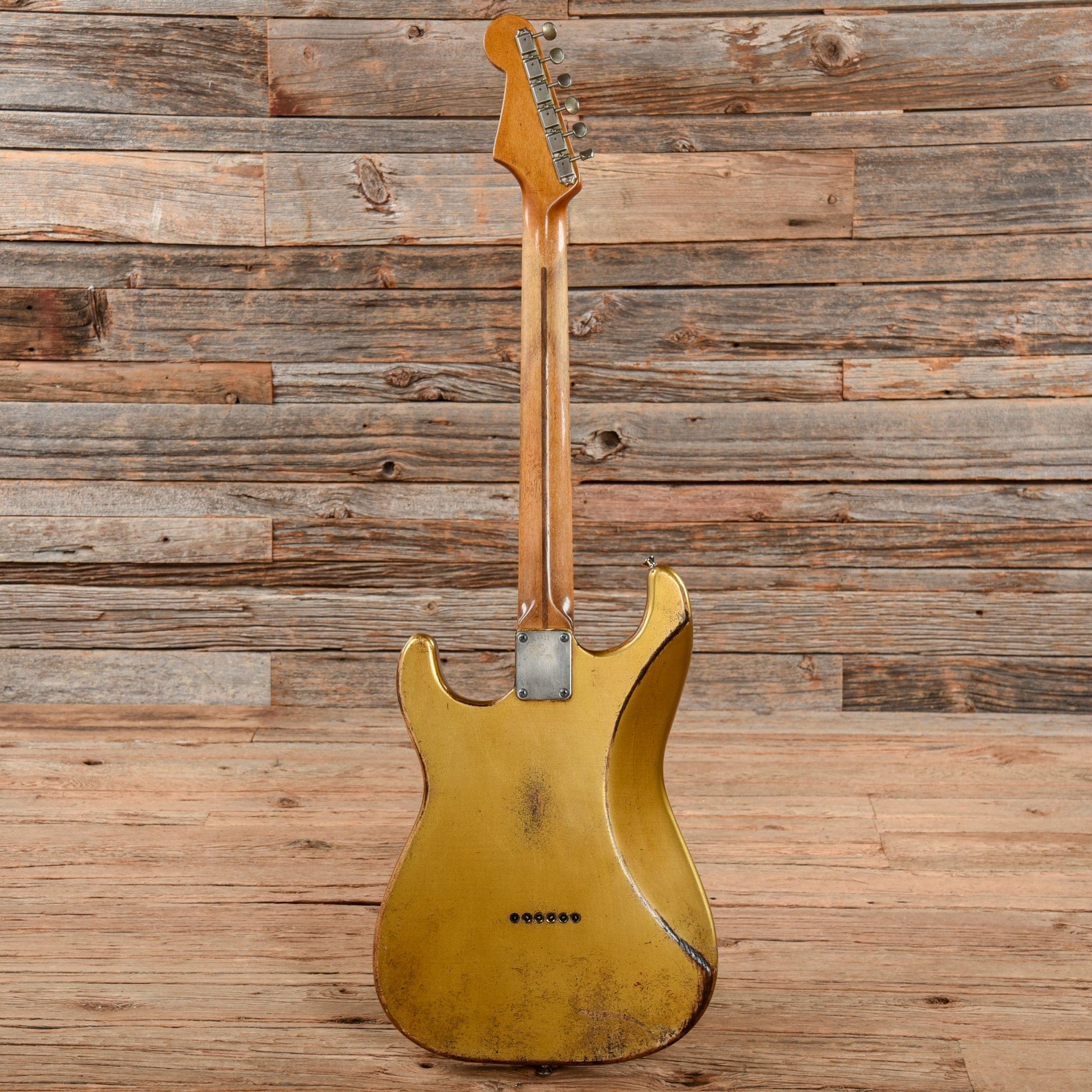 Nacho Banos S-Style Electric Guitar Aztec Gold Electric Guitars / Solid Body