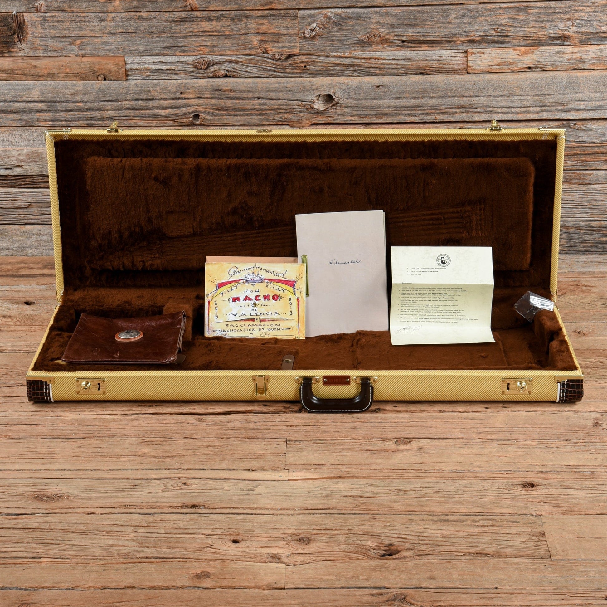 Nacho Banos S-Style Electric Guitar Aztec Gold Electric Guitars / Solid Body