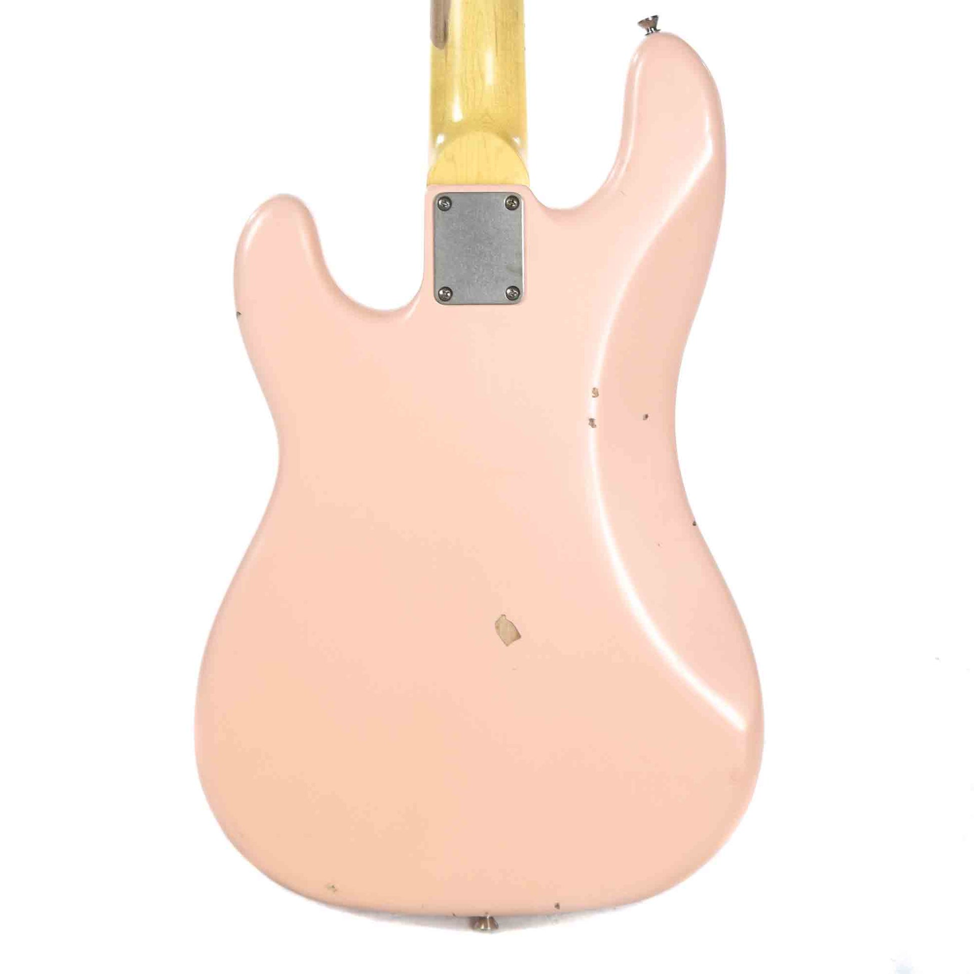 Nash PB-57 Shell Pink Light Relic w/Gold Anodized Pickguard & Lollar Pickups Bass Guitars / 4-String,Electric Guitars / Solid Body