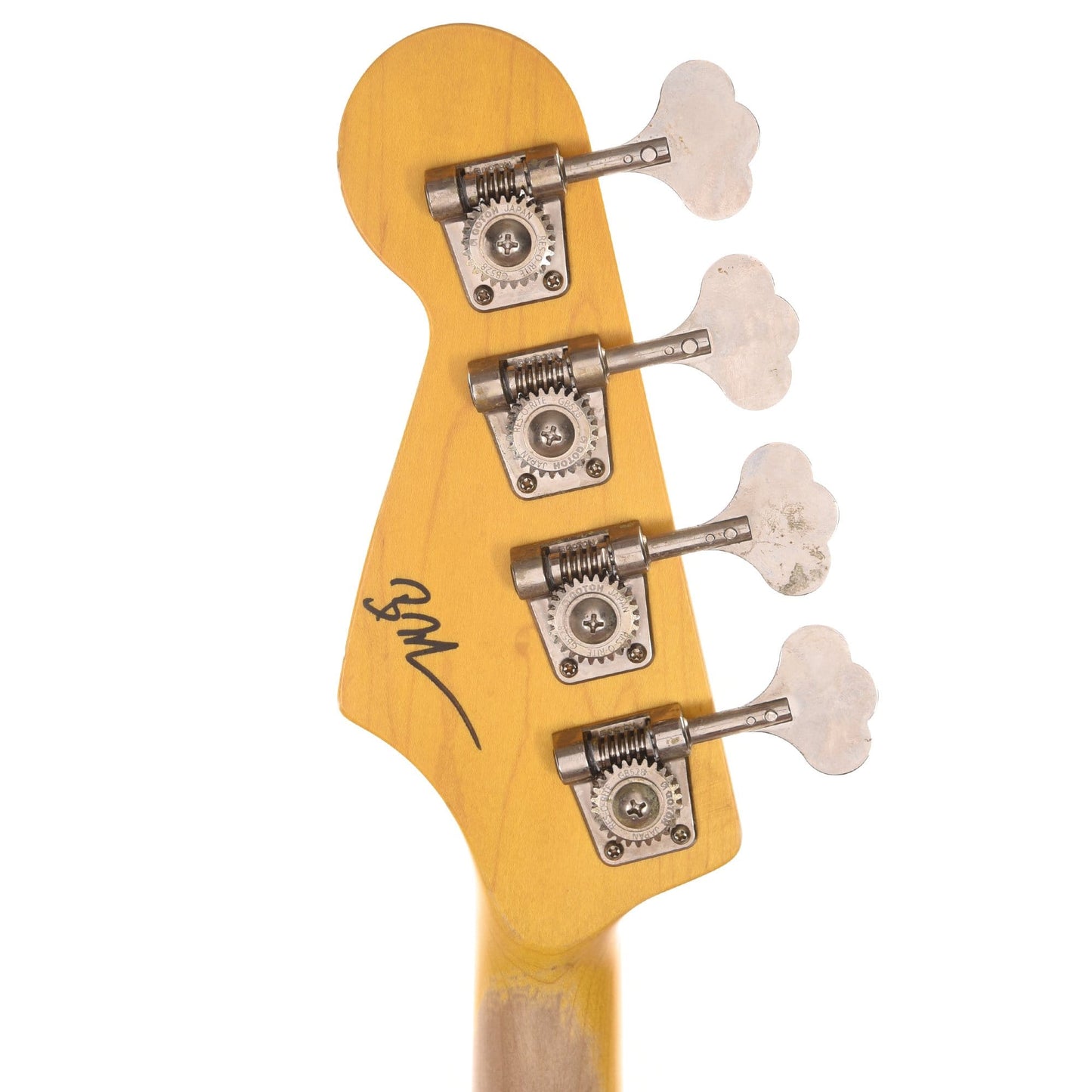 Nash JB-63 2-Tone Sunburst Medium Relic w/4-Ply Tortoise Pickguard & Lollar Pickups Bass Guitars / 4-String