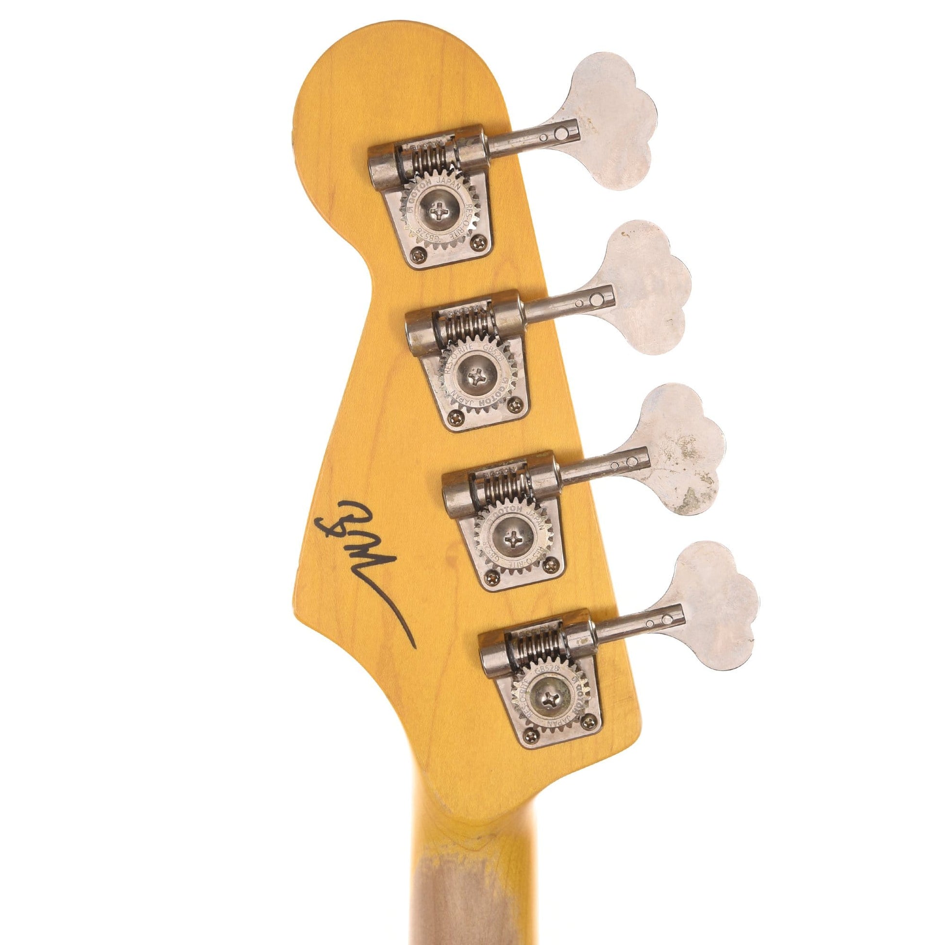 Nash JB-63 2-Tone Sunburst Medium Relic w/4-Ply Tortoise Pickguard & Lollar Pickups Bass Guitars / 4-String