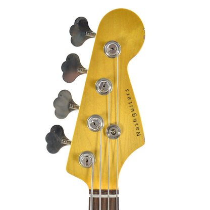 Nash JB-63 3-Tone Sunburst Medium Aging w/Tortoise Pickguard & Lollar Pickups Bass Guitars / 4-String