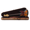 Nash JB-63 Ash 2-Tone Sunburst Medium Relic w/4-Ply Tortoise Pickguard & Lollar Pickups Bass Guitars / 4-String