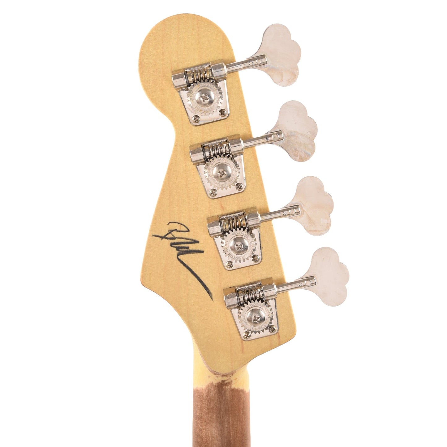 Nash JB-63 Inca Silver Medium Relic w/3-Ply Black Pickguard & Lollar Pickups (Serial #CHI595) Bass Guitars / 4-String