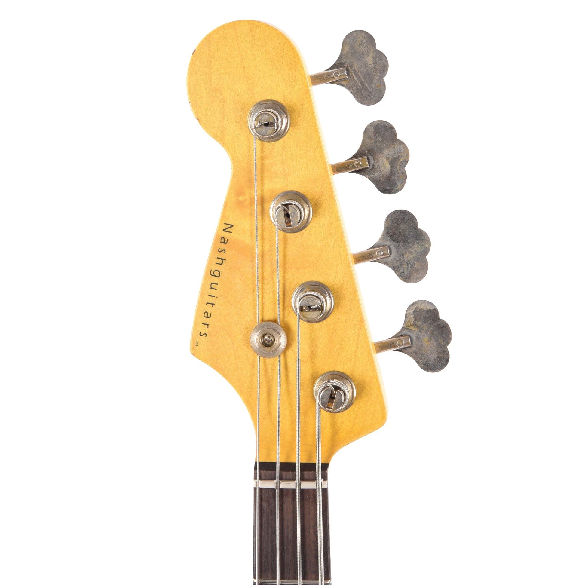 Nash JB-63 LEFTY Ash 2-Tone Sunburst Medium w/ Lollar Pickups Bass Guitars / 4-String