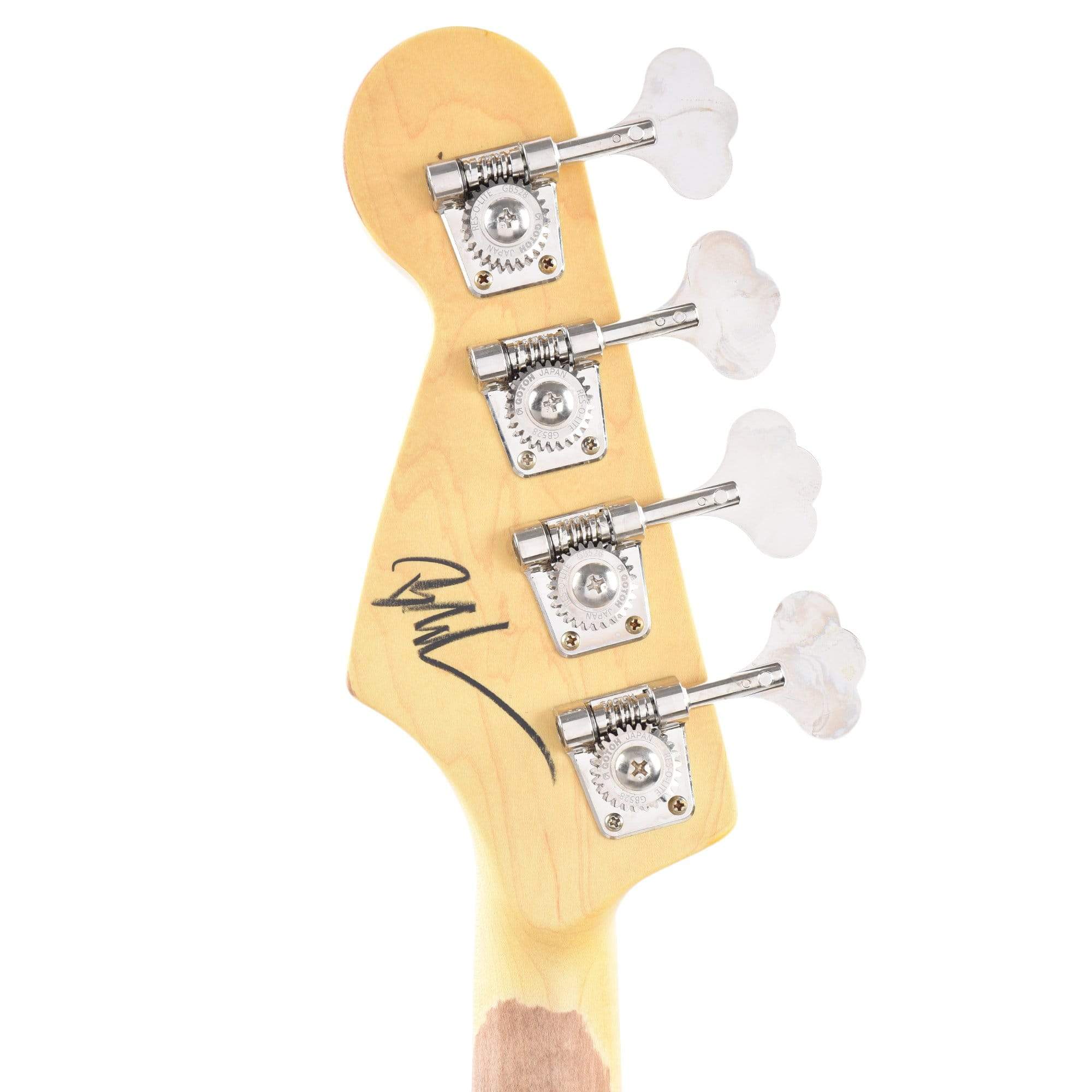 Nash JB-63 Les Paul Gold Light Relic w/3-Ply Black PIckguard, Matching Headstock, Stack Knob, & Lollar Pickups Bass Guitars / 4-String