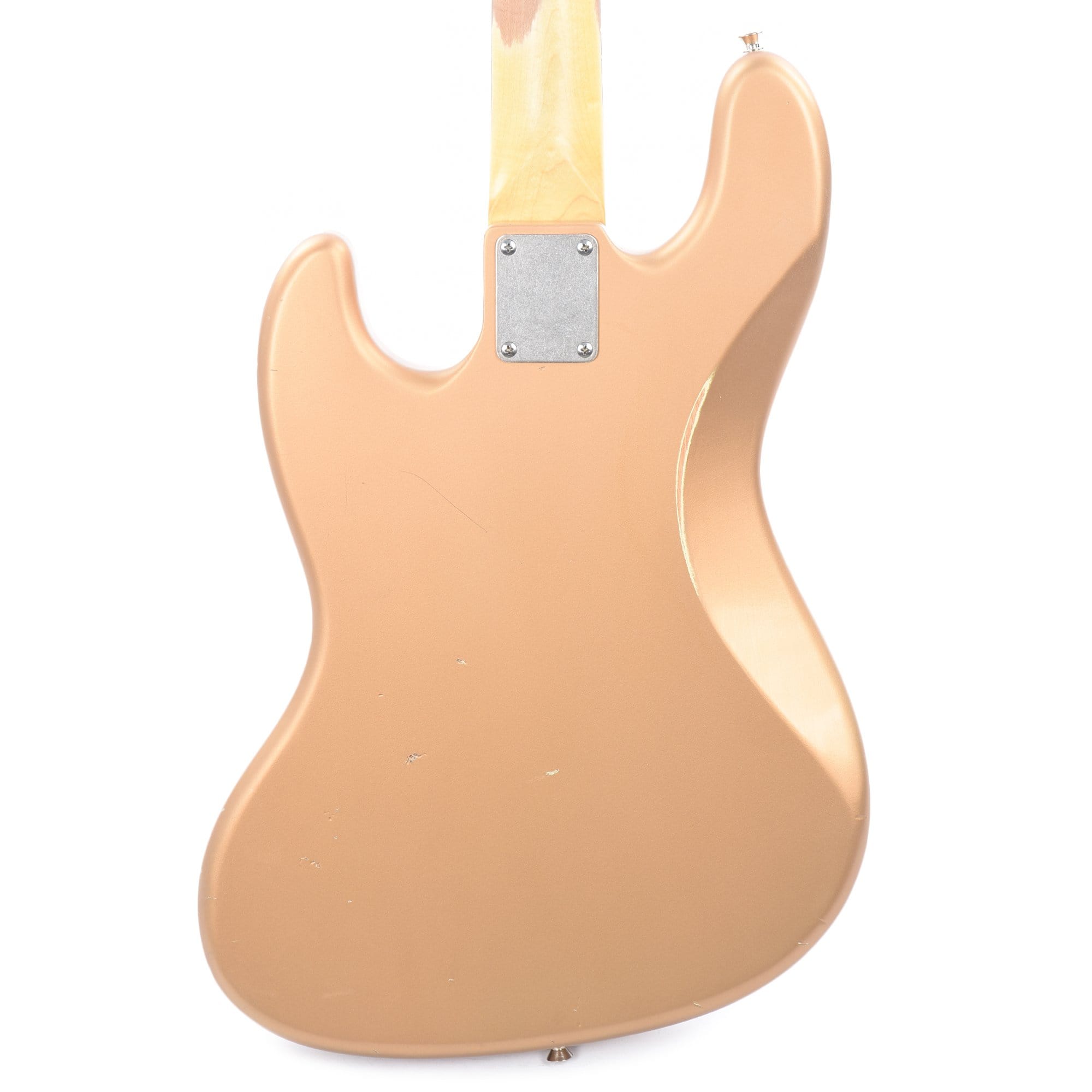 Nash JB-63 Les Paul Gold Light Relic w/3-Ply Black PIckguard, Matching Headstock, Stack Knob, & Lollar Pickups Bass Guitars / 4-String