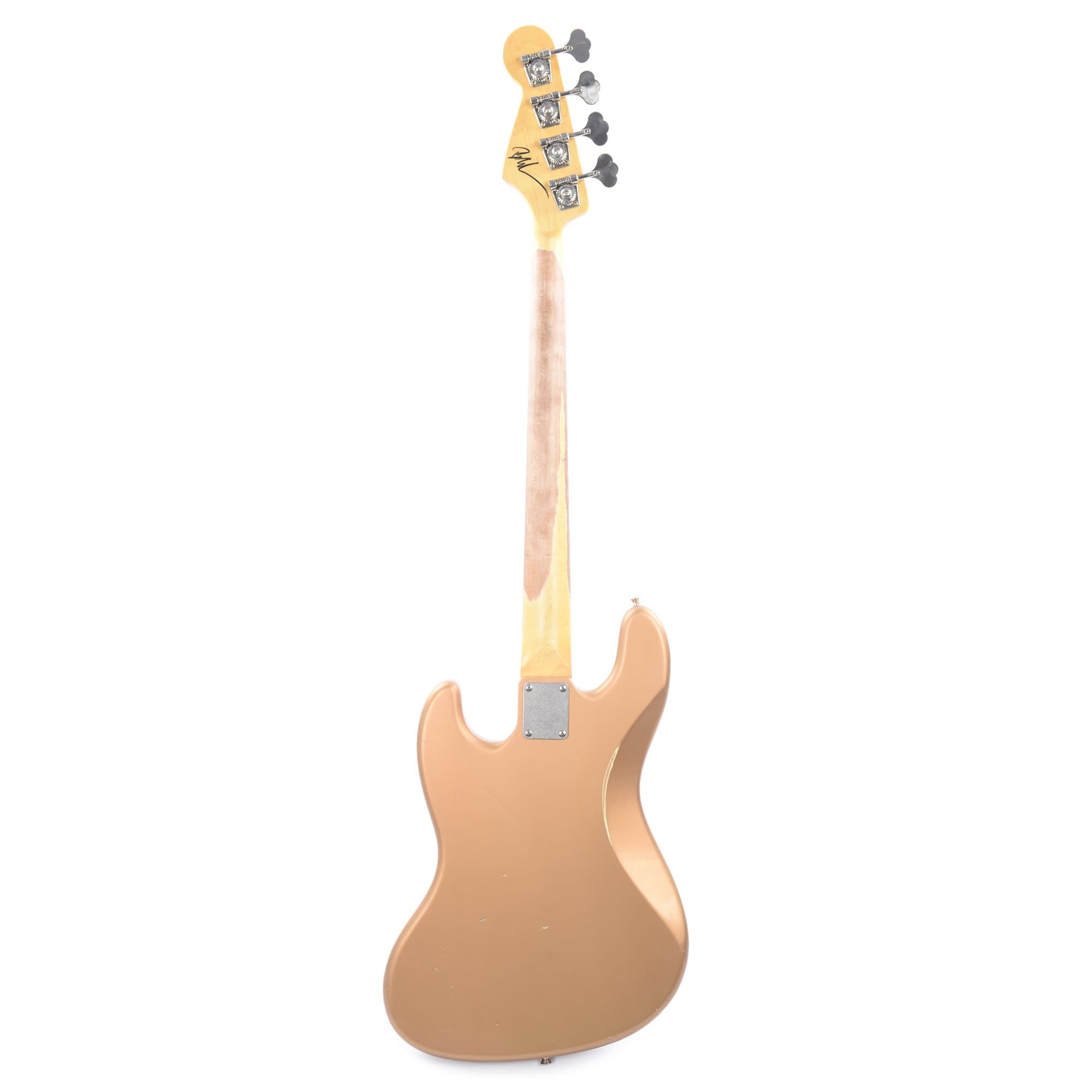 Nash JB-63 Les Paul Gold Light Relic w/3-Ply Black PIckguard, Matching Headstock, Stack Knob, & Lollar Pickups Bass Guitars / 4-String