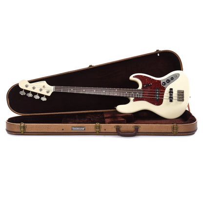 Nash JB-63 Olympic White Light Relic w/4-Ply Tortoise Pickguard, Matching Headstock, & Lollar Pickups Bass Guitars / 4-String