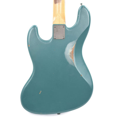 Nash JB-63 Sherwood Green Medium Relic w/4-Ply Tortoise Pickguard, Stack Knob, & Lollar Pickups Bass Guitars / 4-String