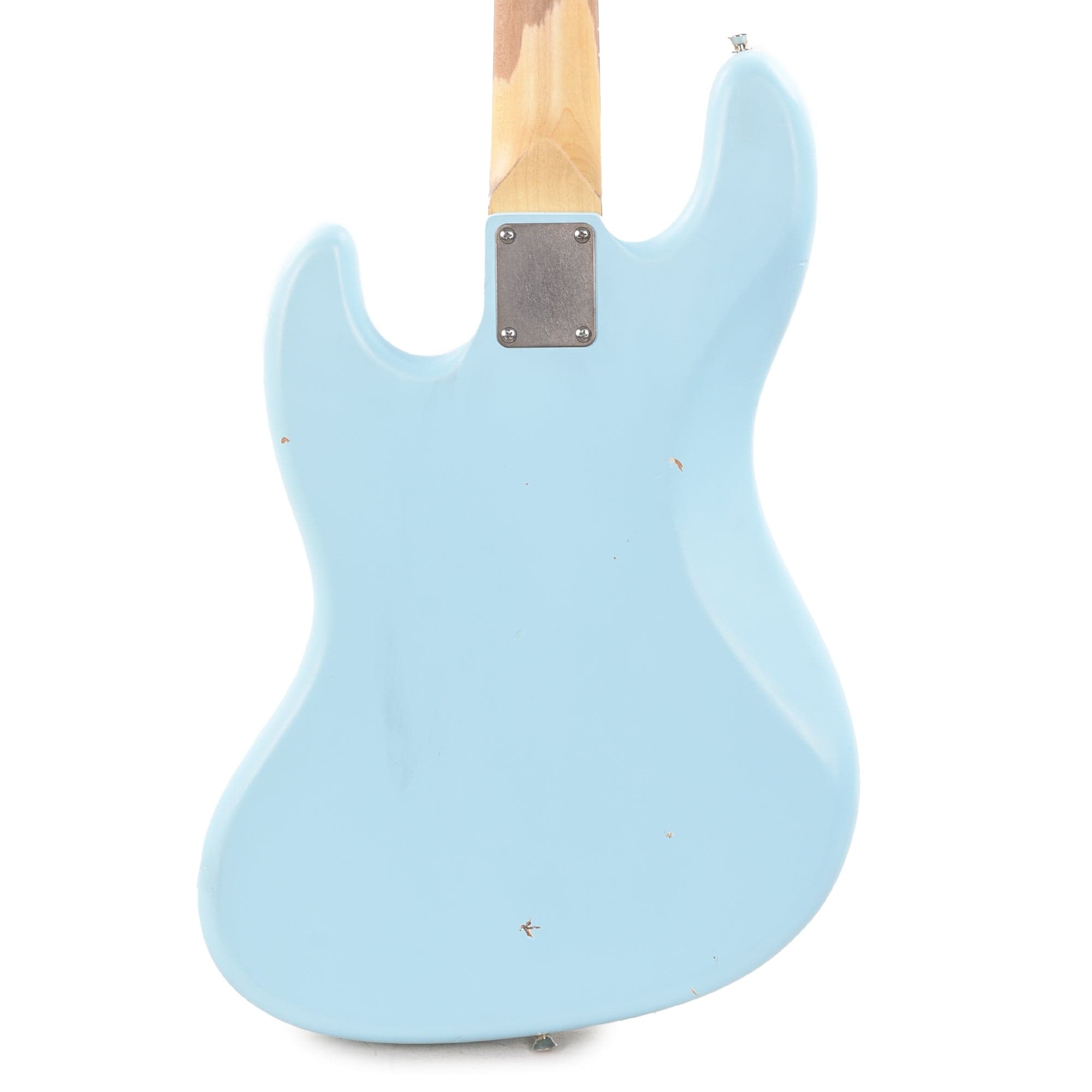 Nash JB-63 Sonic Blue Light Relic w/4-Ply Tortoise Pickguard, Matching Headstock & Lollar Pickups Bass Guitars / 4-String