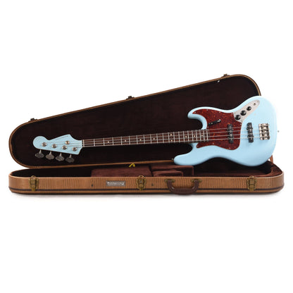 Nash JB-63 Sonic Blue Light Relic w/4-Ply Tortoise Pickguard, Matching Headstock & Lollar Pickups Bass Guitars / 4-String