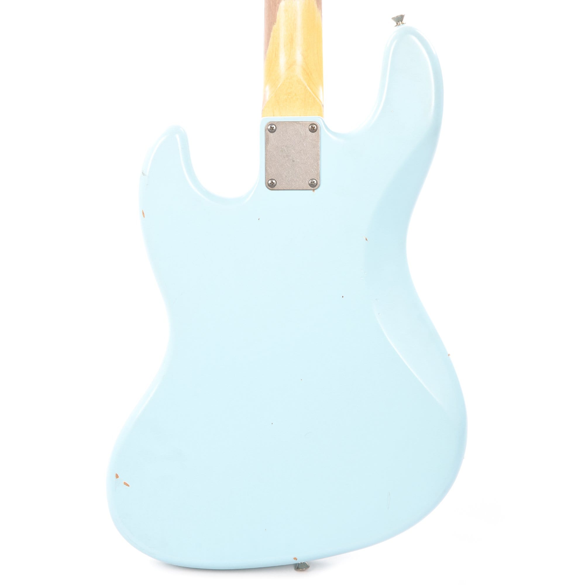 Nash JB-63 Sonic Blue Light Relic w/4-Ply Tortoise Pickguard, Matching Headstock, Stack Knob, & Lollar Pickups Bass Guitars / 4-String