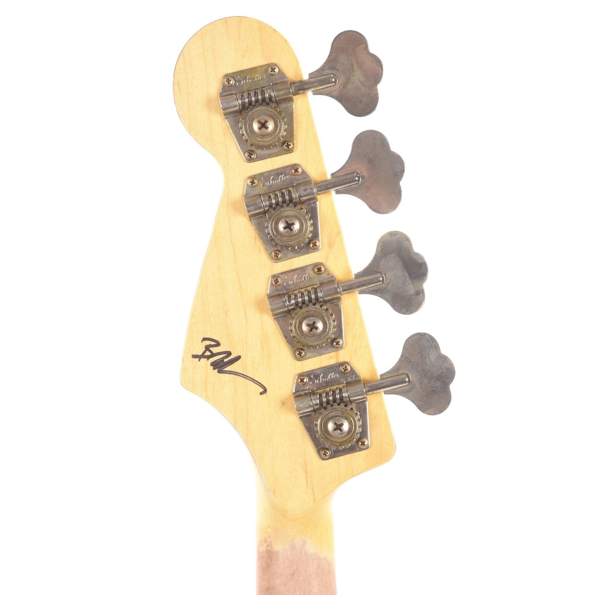 Nash JB-63 Sonic Blue Light Relic w/4-Ply Tortoise Pickguard, Matching Headstock, Stack Knob, & Lollar Pickups Bass Guitars / 4-String