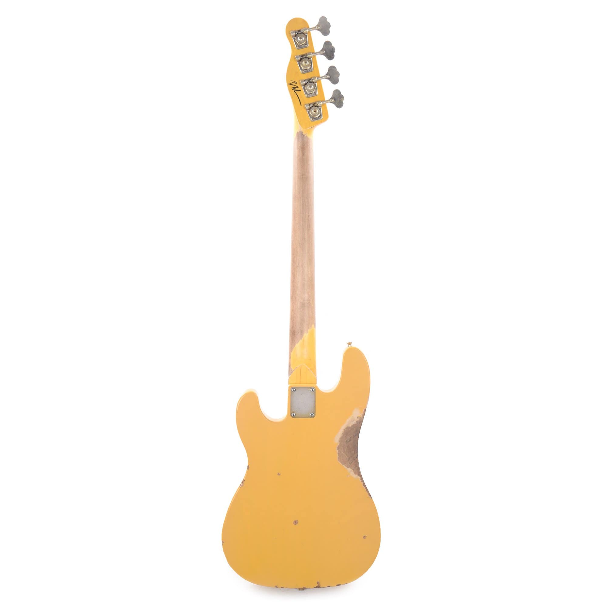 Nash PB-52 Ash Butterscotch Blonde Heavy Relic w/1-Ply Black Pickguard & Lollar Pickup Bass Guitars / 4-String