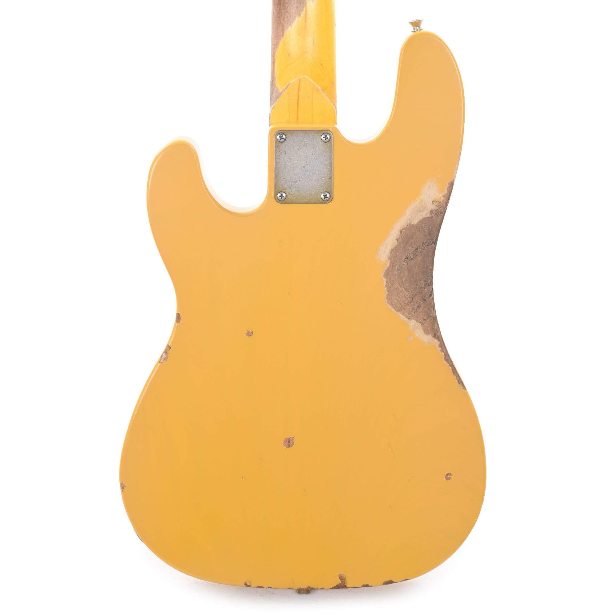 Nash PB-52 Ash Butterscotch Blonde Heavy Relic w/1-Ply Black Pickguard & Lollar Pickup Bass Guitars / 4-String