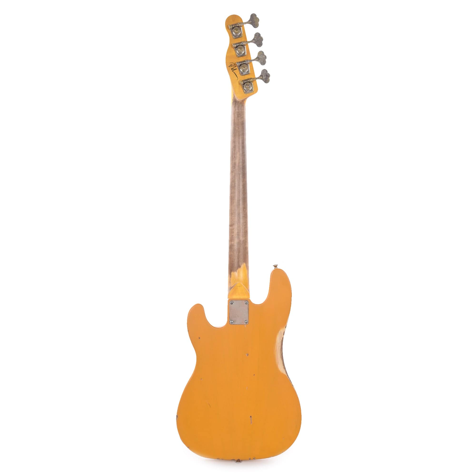 Nash PB-52 Butterscotch Blonde Medium Relic w/1-Ply Black Pickguard & Lollar Pickup Bass Guitars / 4-String