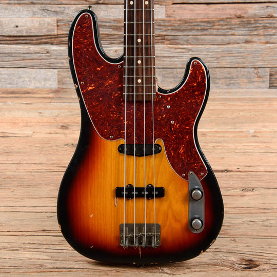Nash PB-52/TB-68 Ash Light Relic Sunburst Bass Guitars / 4-String